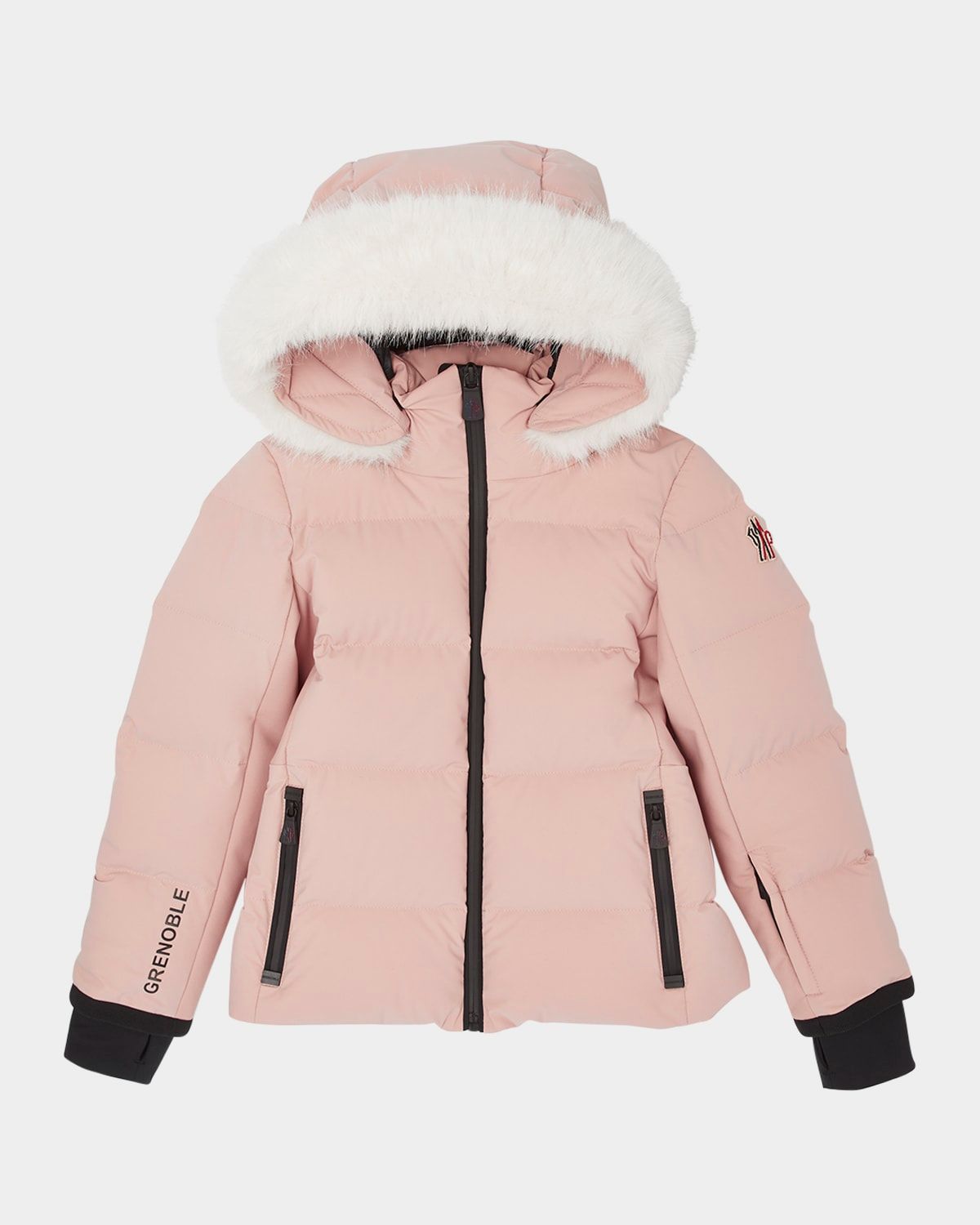 Girl & apos;s New Guyane Technical Puffer Ski Jacket, Size 8-14