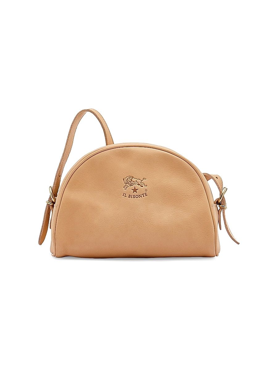 Women's Classic Leather Crossbody Bag - Naturale