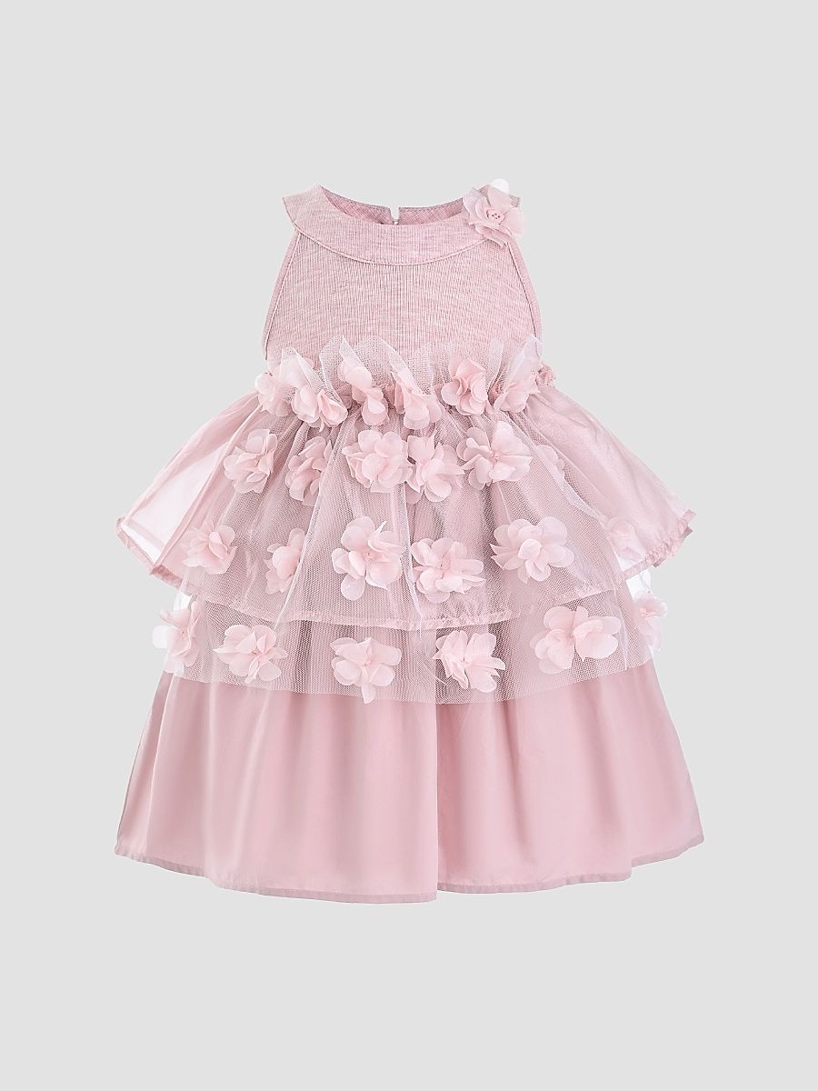 Baby Girl's & Little Girl's Veda Dress - Pink - Size 36 Months