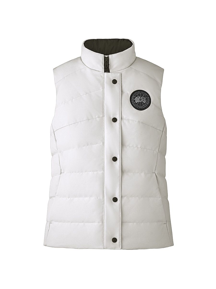 Women's Freestyle Down Puffer Vest - North Star White - Size Small
