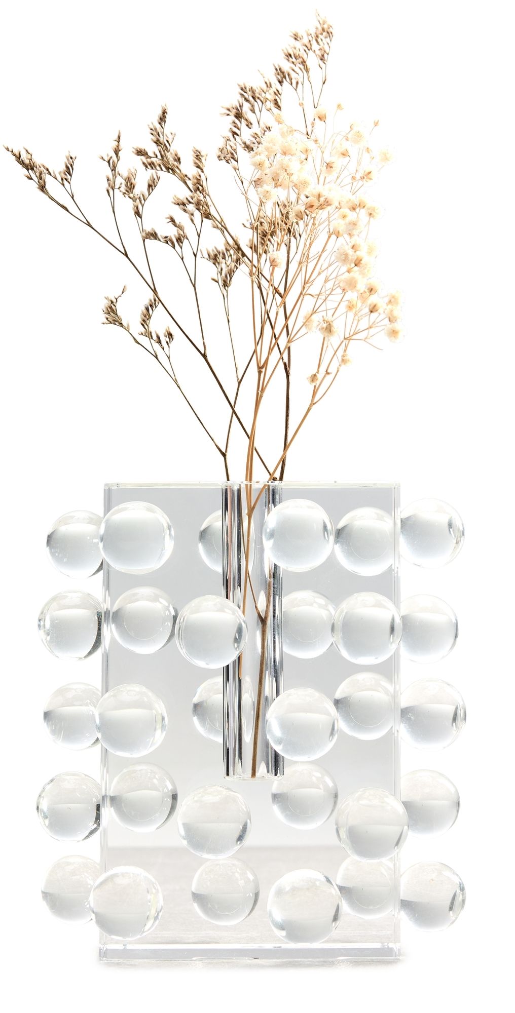 Tizo Design Small Crystal Glass Vase Clear One Size