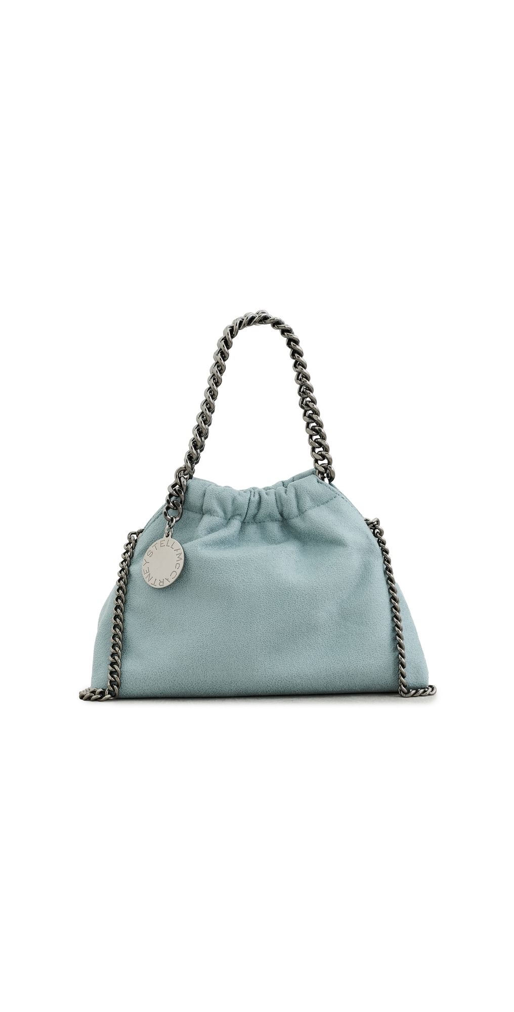 Stella McCartney Falabella Mini Drawstring Bag Ice Blue One Size