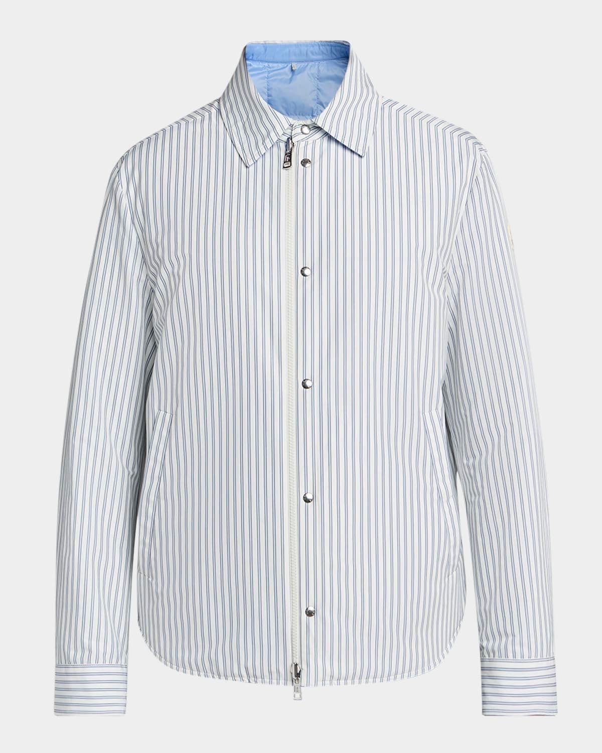 Men & apos;s Crescent Reversible Down Shirt Jacket