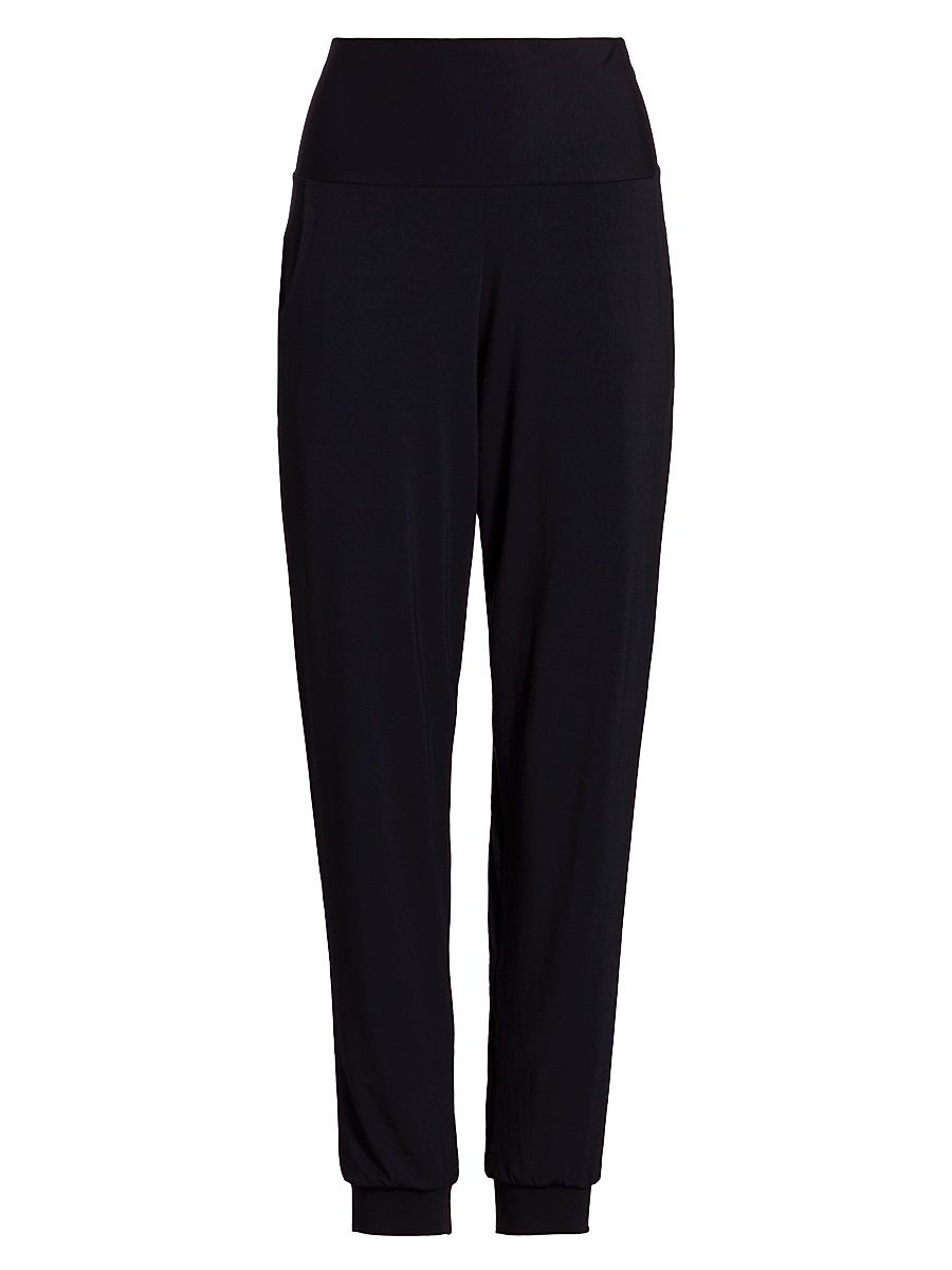 Women's Butter High-Rise Joggers - Black - Size Large