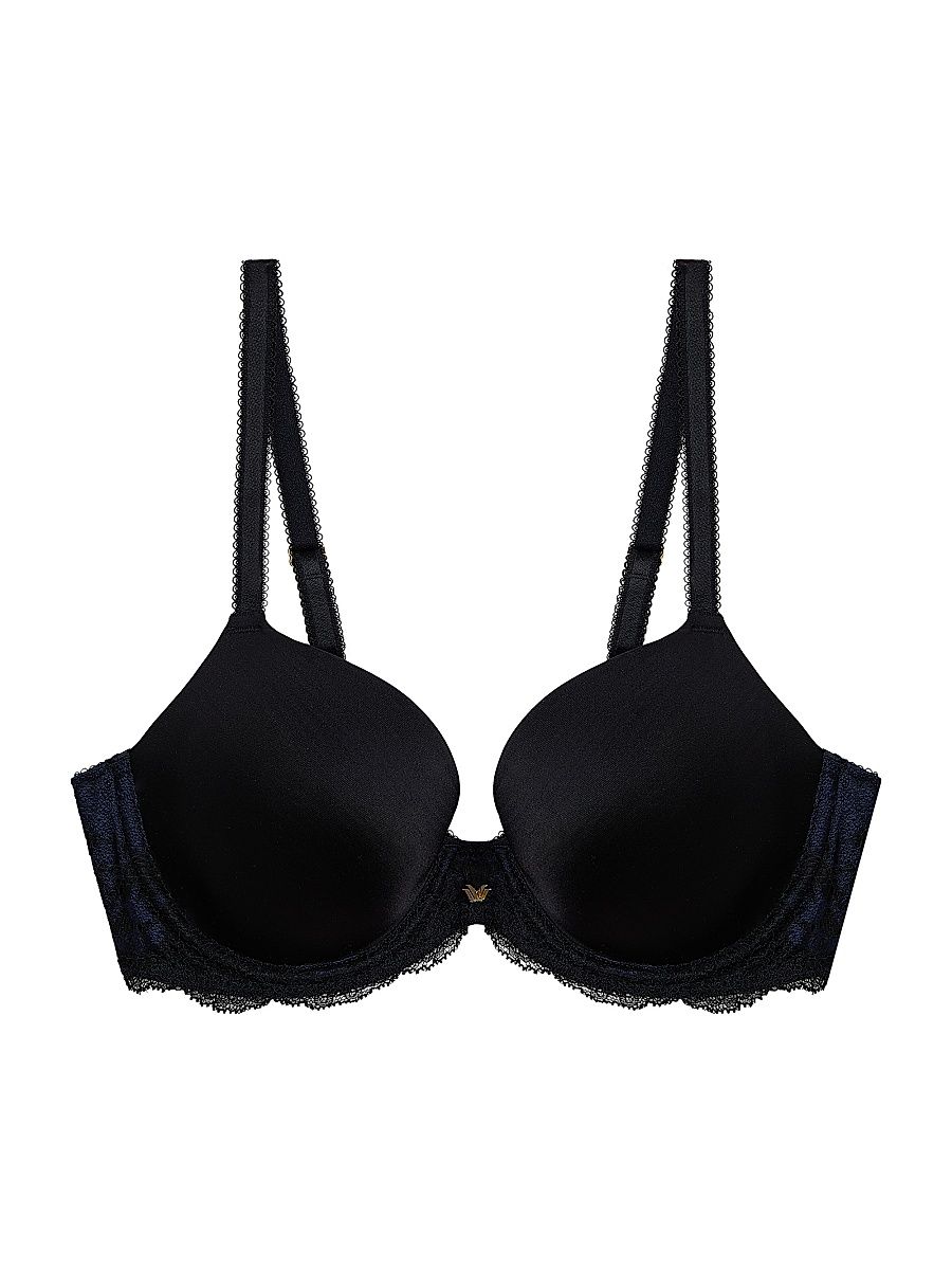 Women's Modern Affair Contour Lace-Trimmed Bra - Night Sky Black - Size 36G