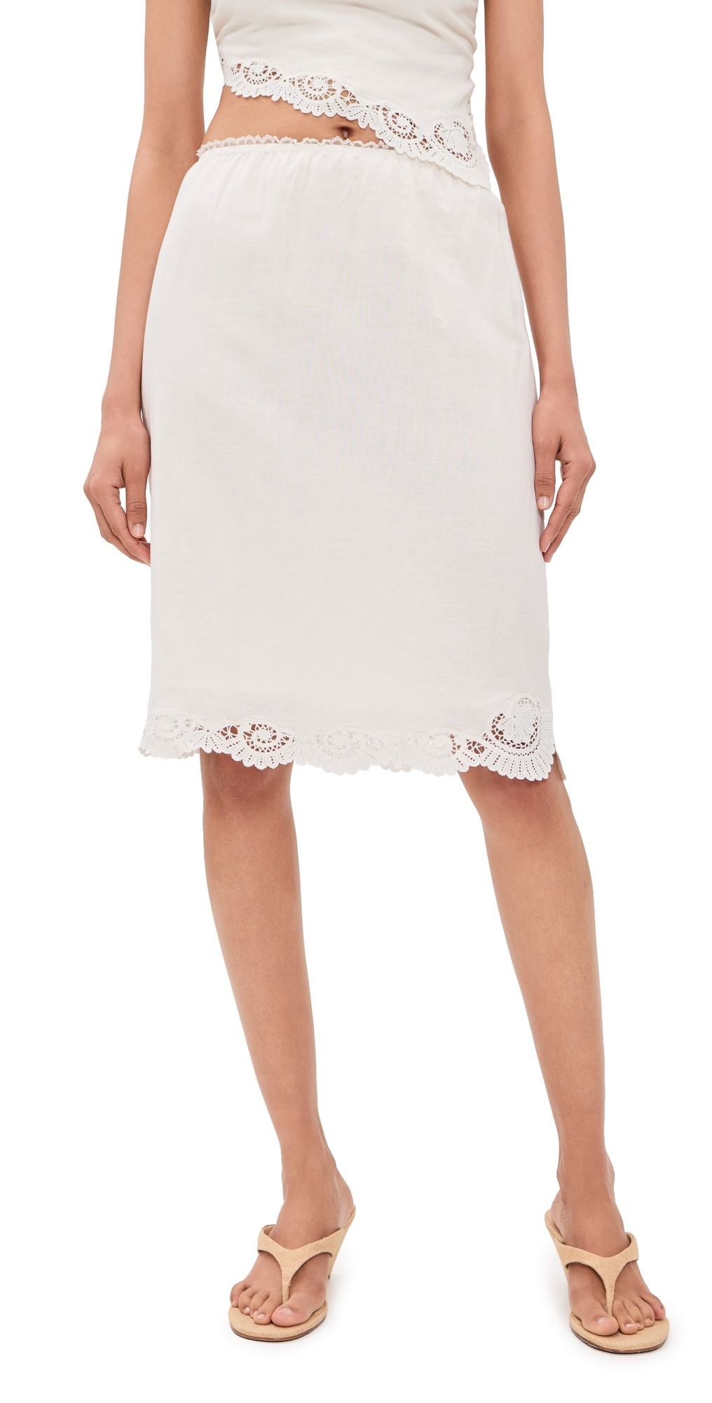 POSSE Darya Skirt Cream S