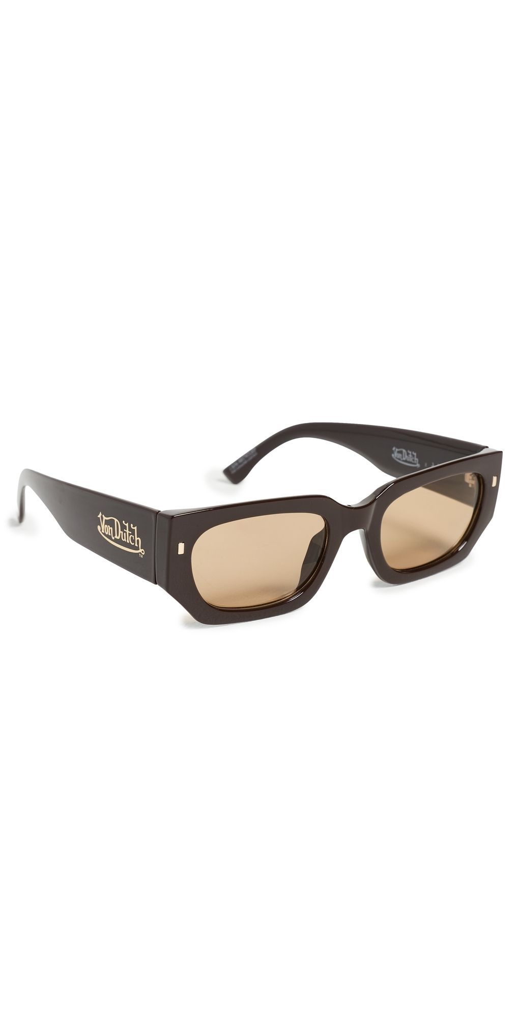 AIRE AIRE x Von Dutch Renegade Sunglasses Chocolate One Size