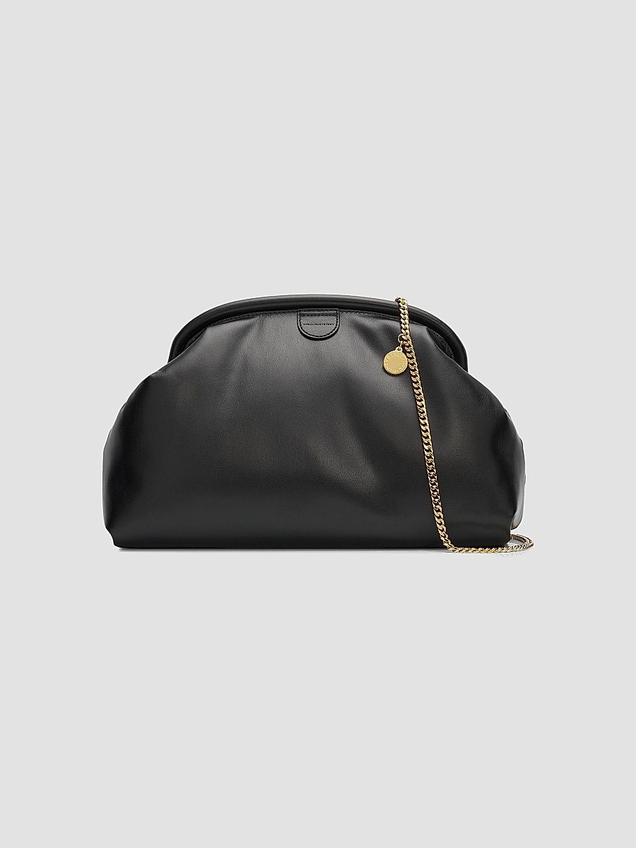 Stella McCartney Women's Falabella Soft Padded Clutch - Black