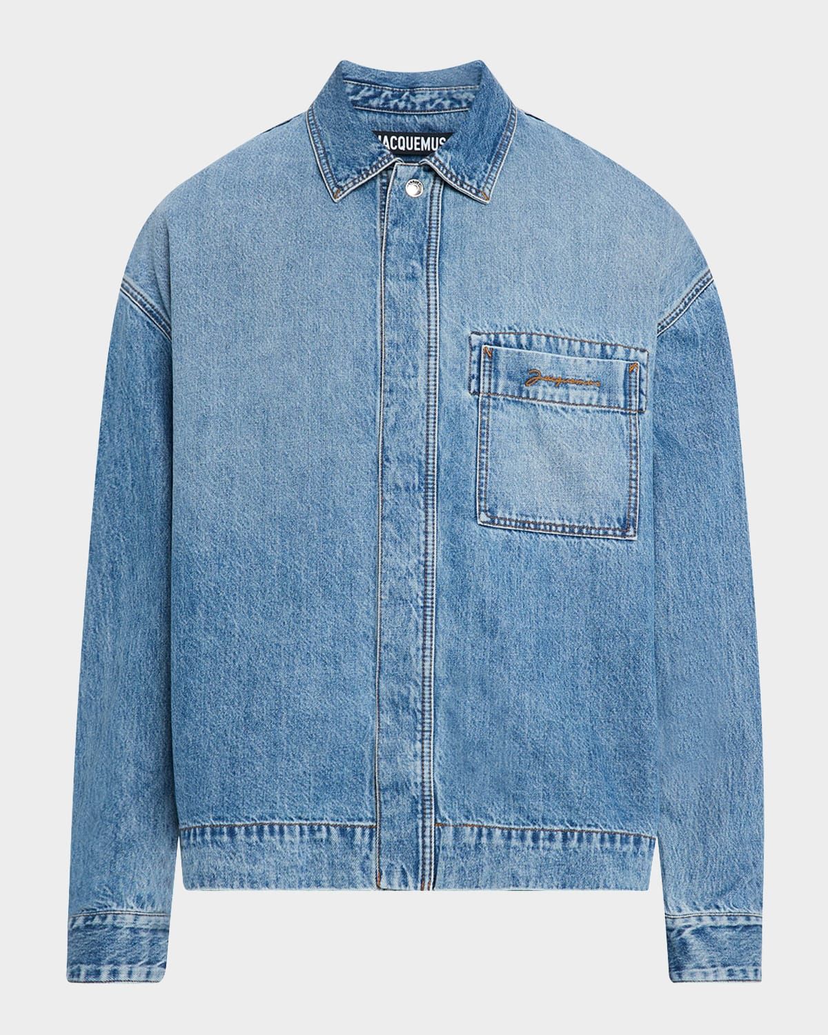 Men & apos;s De-Nimes Denim Shirt Jacket