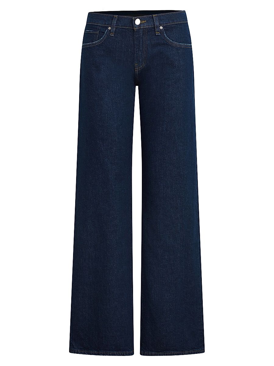 Women's Kelli Low-Rise Wide-Leg Jeans - Eve - Size 29