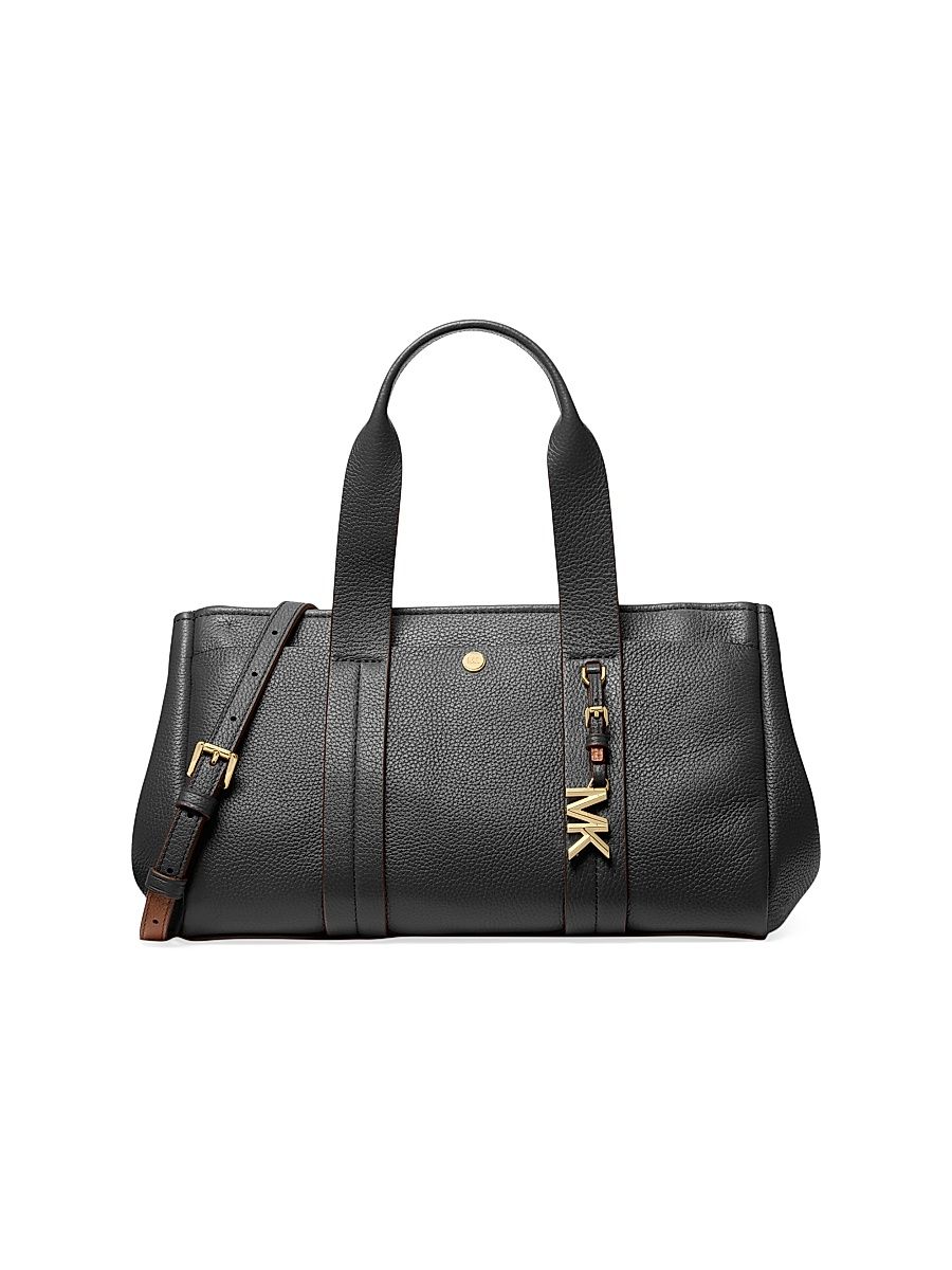 Women's Romee Leather Top Handle Bag - Black