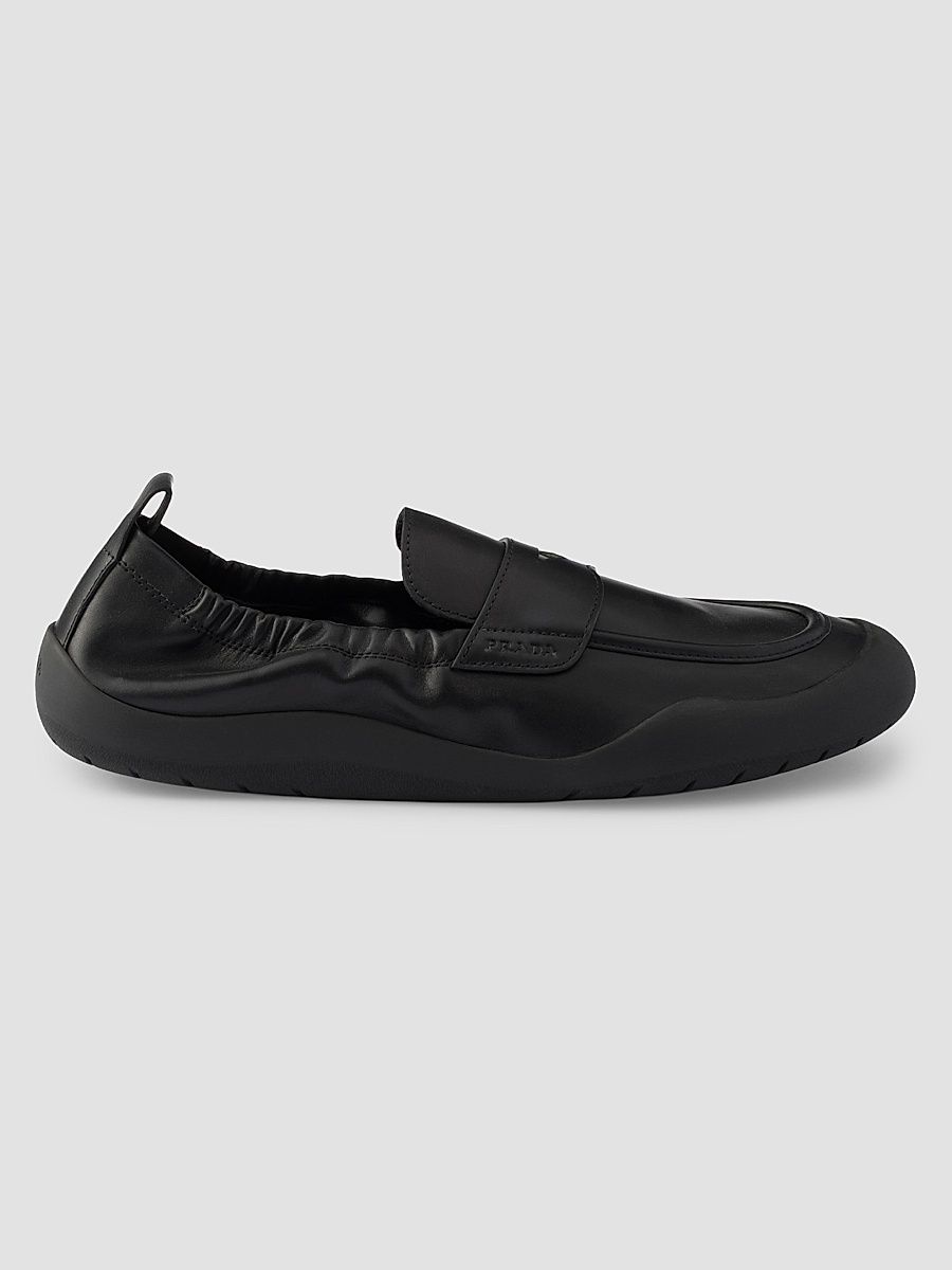 Men's Speedrock Leather Loafers - Black - Size 5