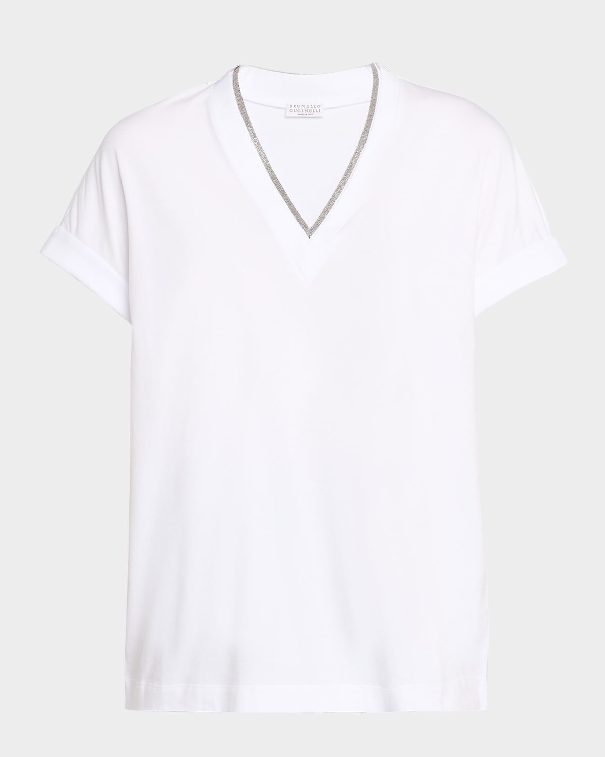 Monili Stretch Cotton T-Shirt