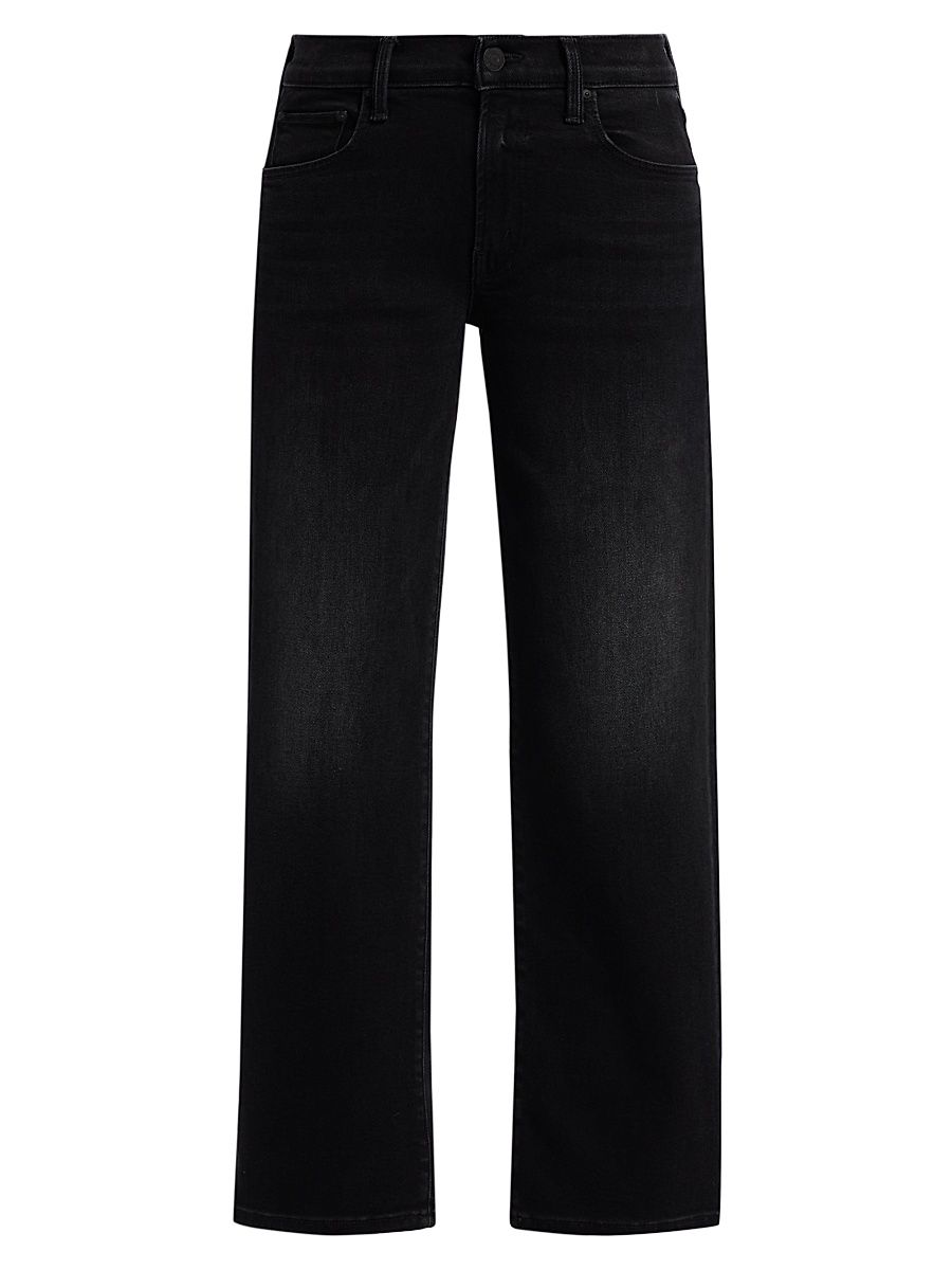 Women's The Rambler Mid-Rise Zip Flood Jeans - Spiked Hair Art Flair - Size 30