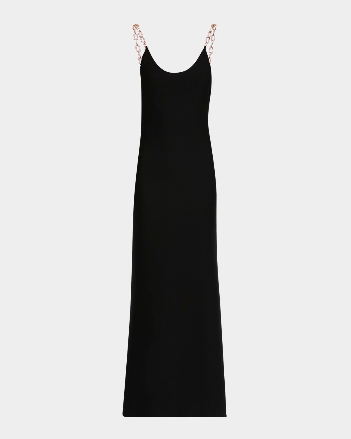 Adeona Long Chain-Strap Dress