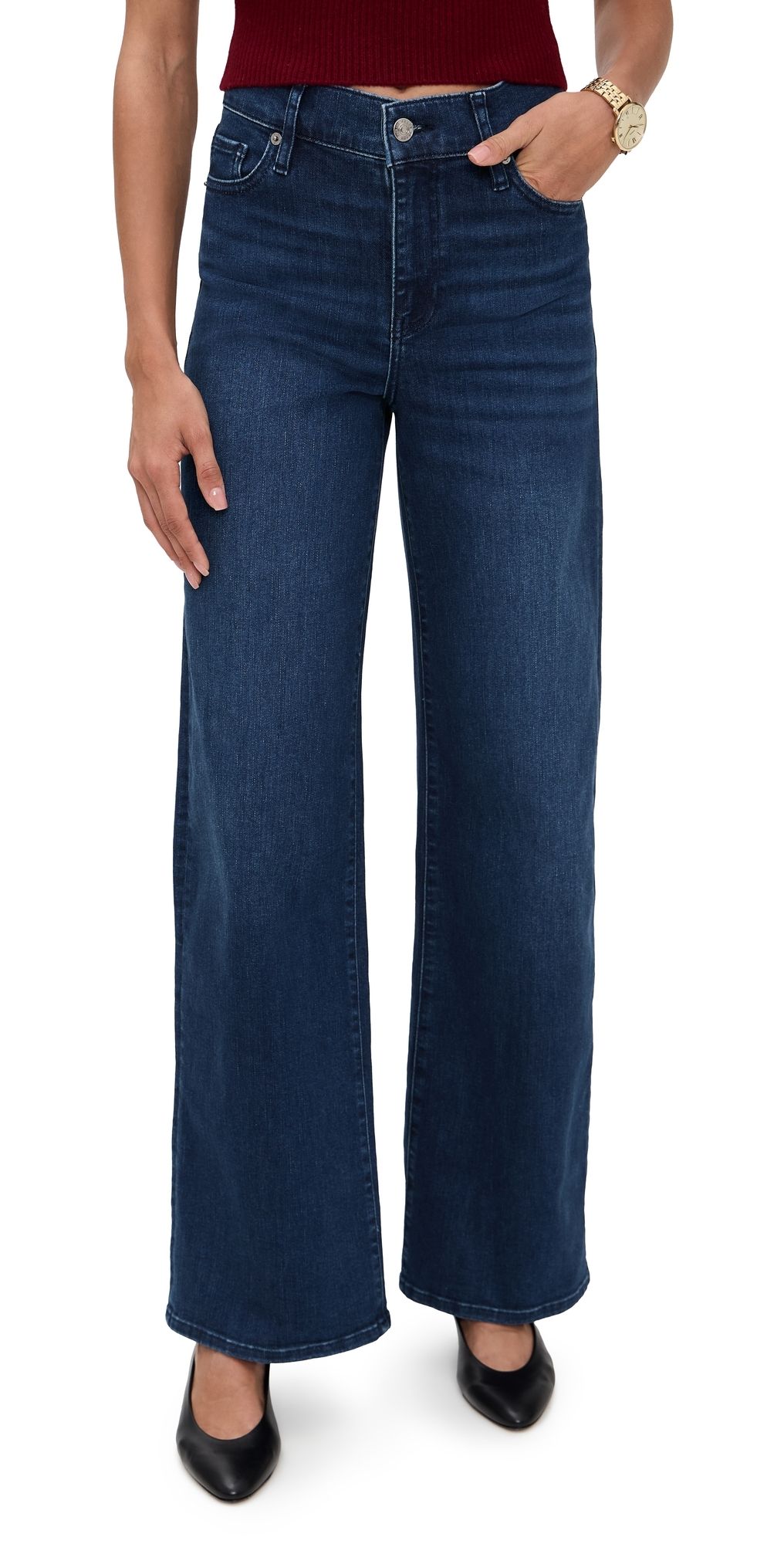 FRAME Le Slim Palazzo Jeans Trick 28