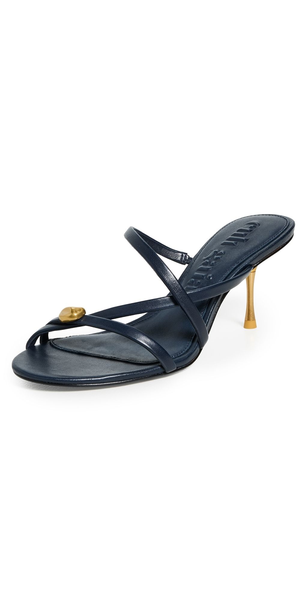 Cult Gaia Valeska Sandals Deep Lake 37.5