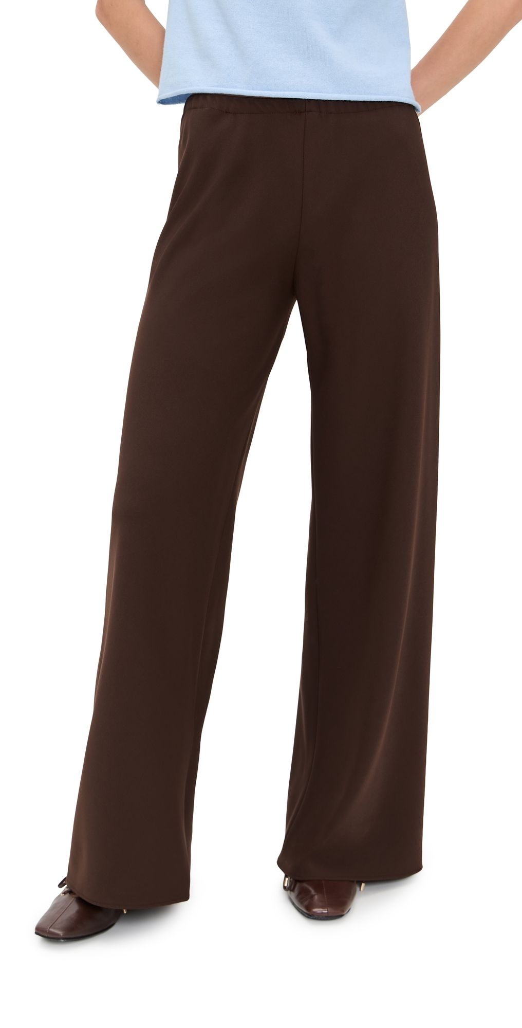La Ligne Colby Pants Chocolate S