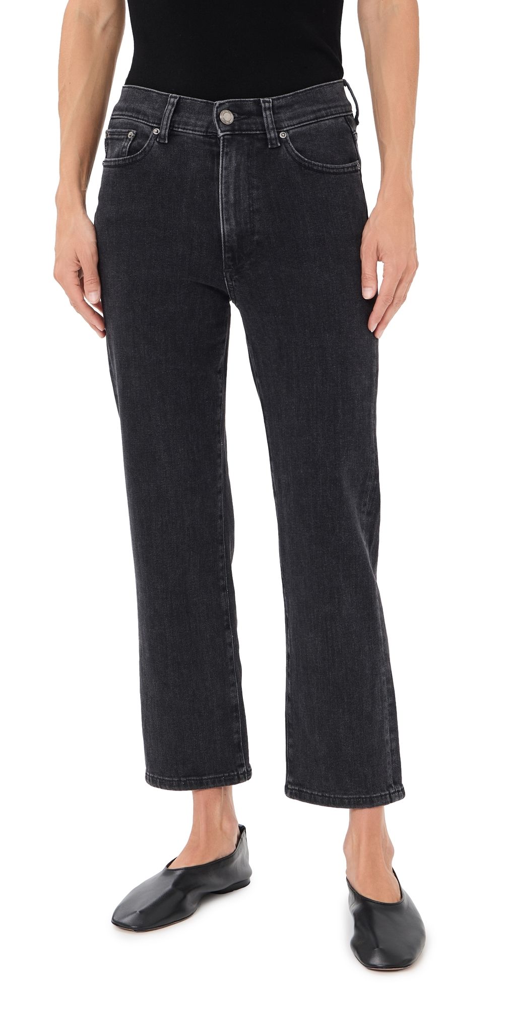 DL1961 Halle Instasculpt Straight Petite Jeans nightshade (dl airbrushed) 28