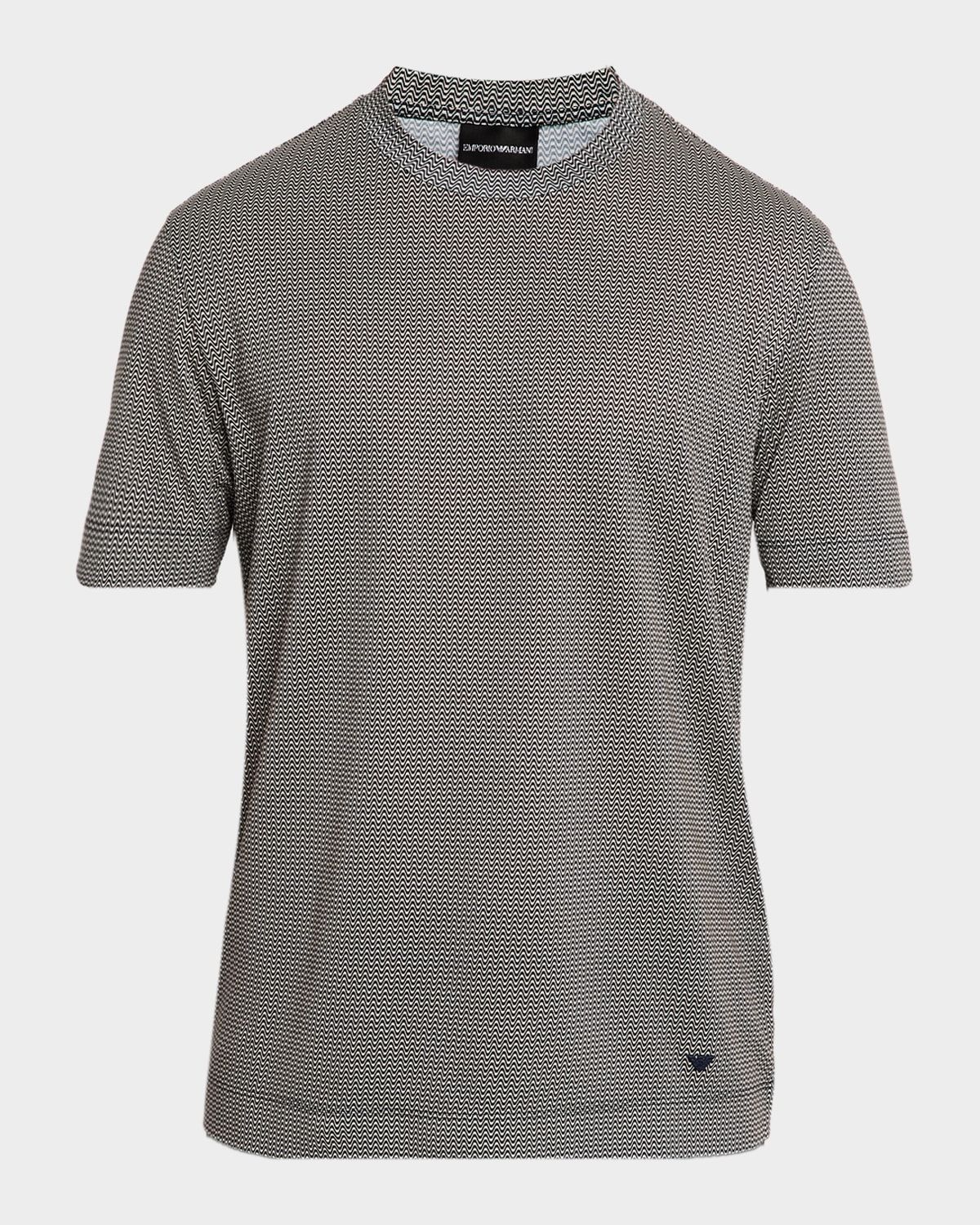 Men & apos;s Icon Jacquard Jersey T-Shirt