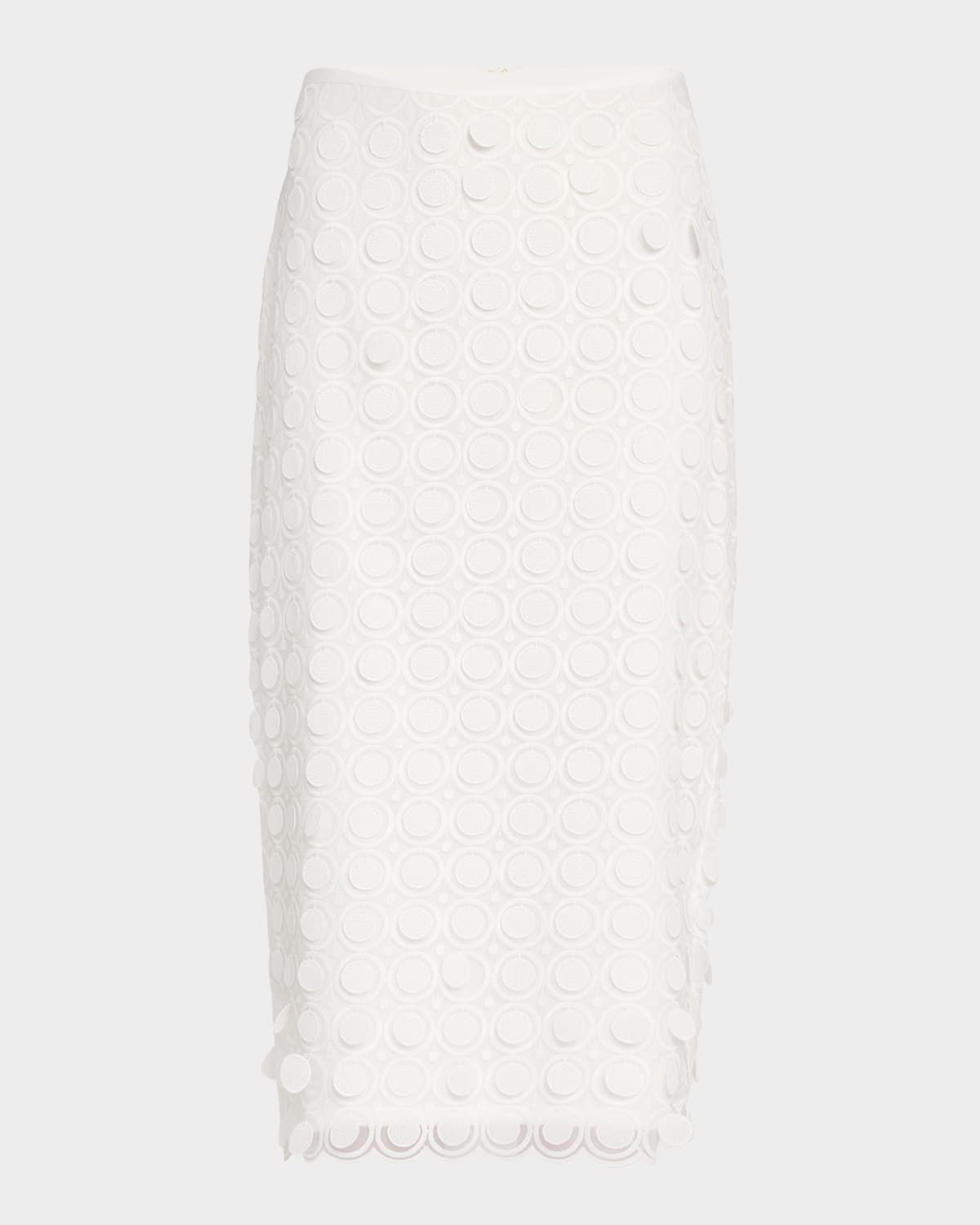 Dita 2 Woven Paillette Midi Skirt