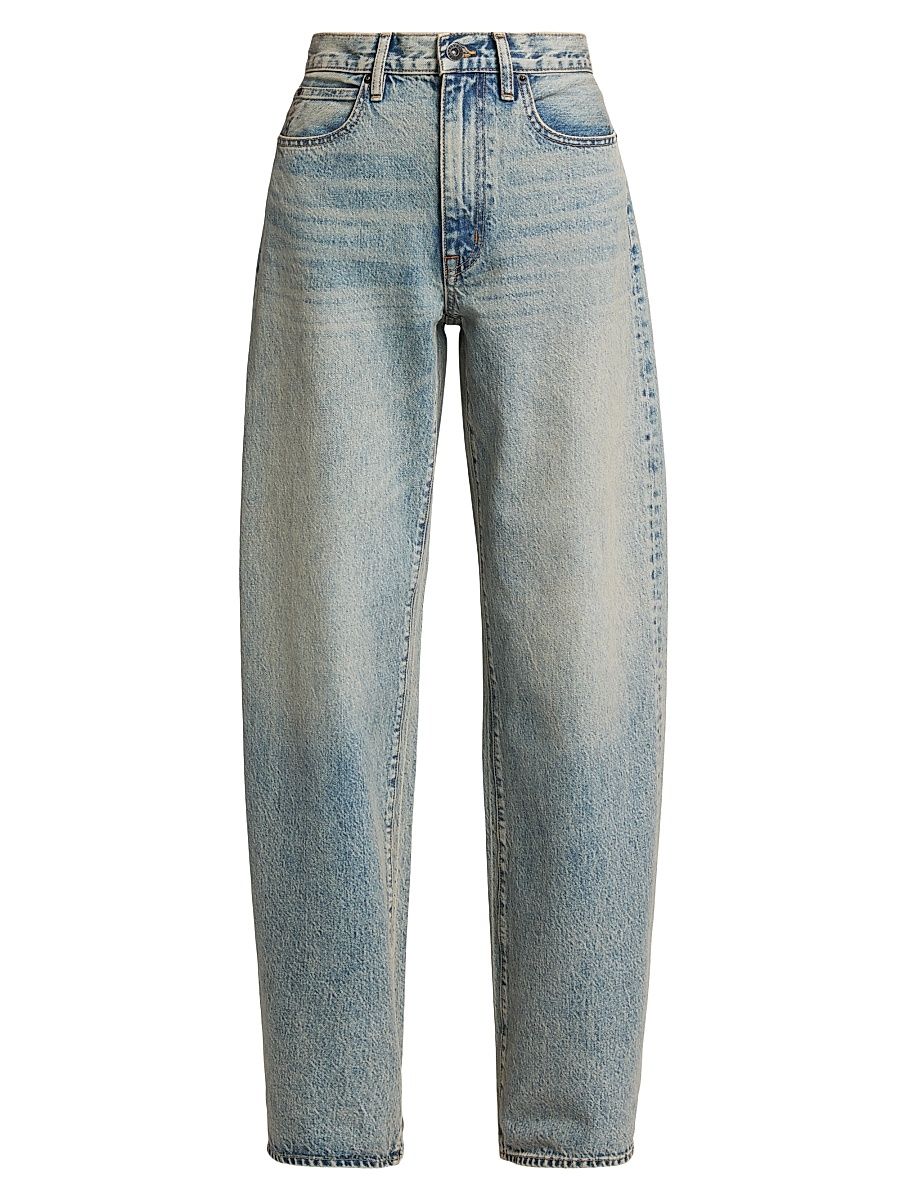 Women's Cassie Relaxed Mid-Rise Jeans - Burning Desire - Size 29