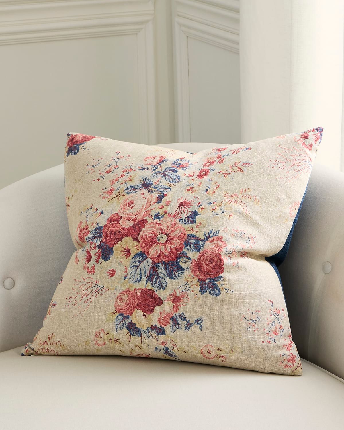 Charleville Floral Decorative Pillow