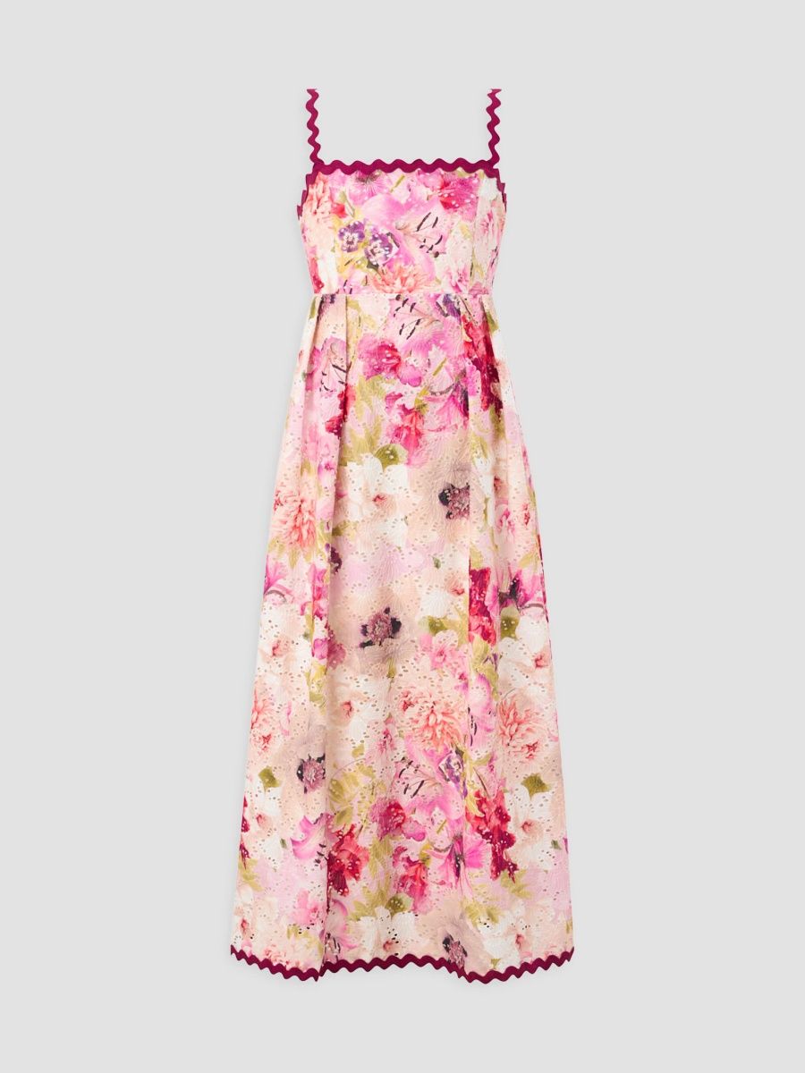 Girl's Little Girl's & Girl's Golden Hour Liana Embroidery Maxi Dress - Floral - Size 15