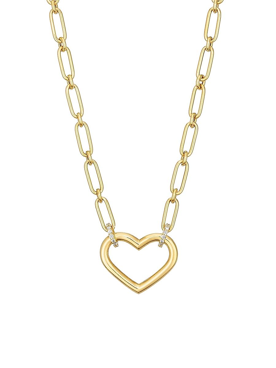 Women's Cialoma 18K Gold & Diamond Necklace - Yellow Gold