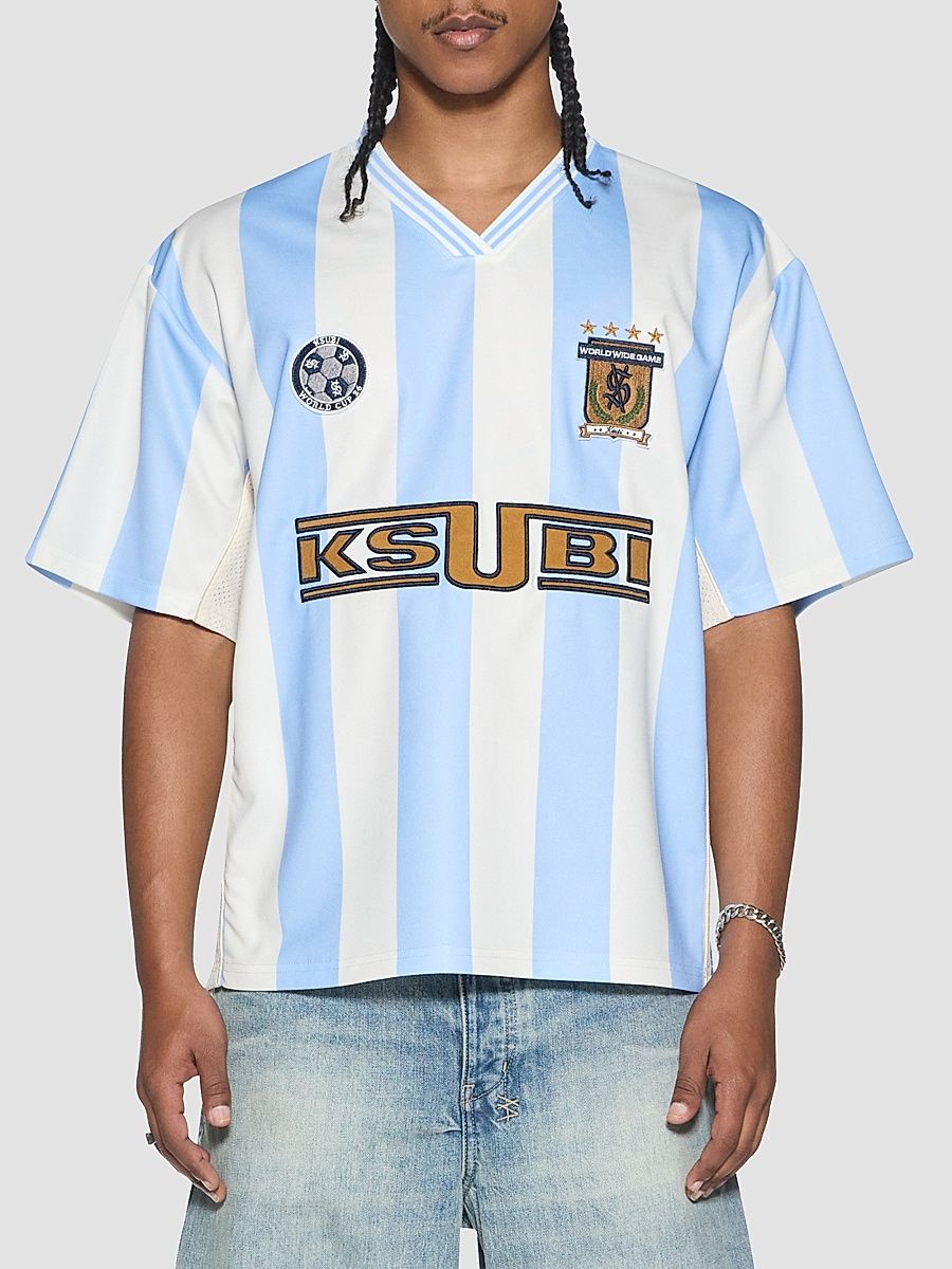 Men's Offside Short-Sleeve Jersey - Skyblue - Size XXL