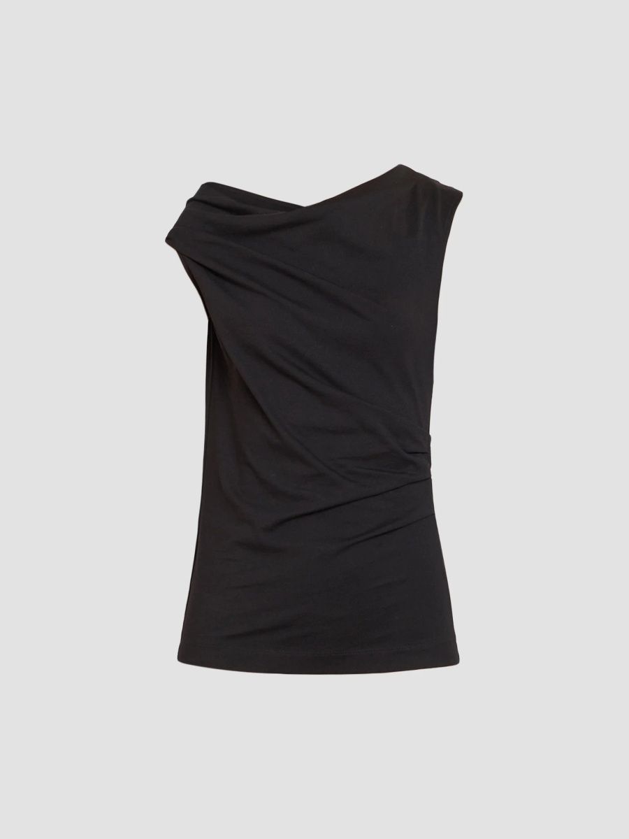 Dries Van Noten Women's Henray Cotton Top - Black - Size Large