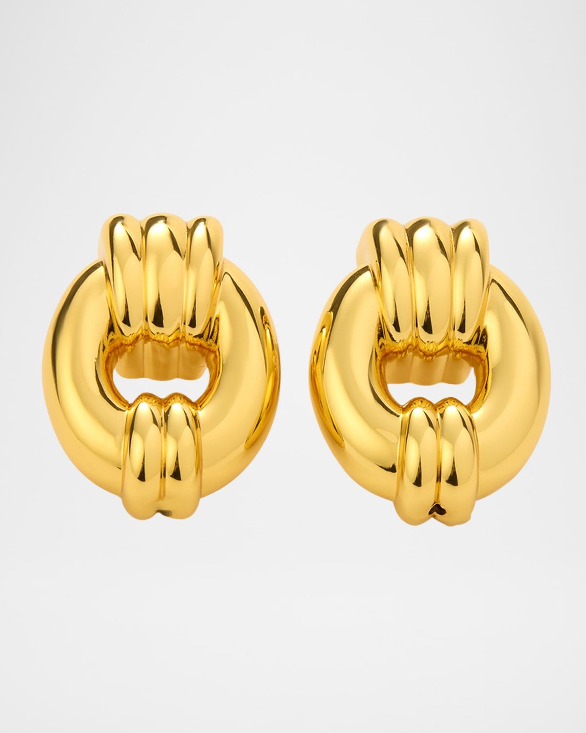 Nara 24K Gold-Plated Knot Earrings