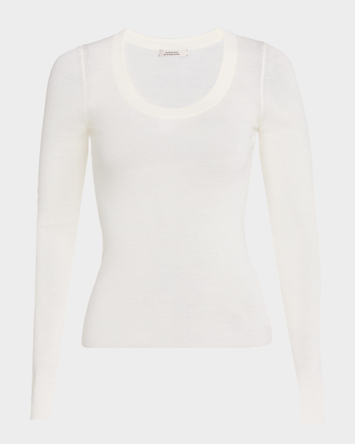 Urban Merino Scoop-Neck Wool Pullover