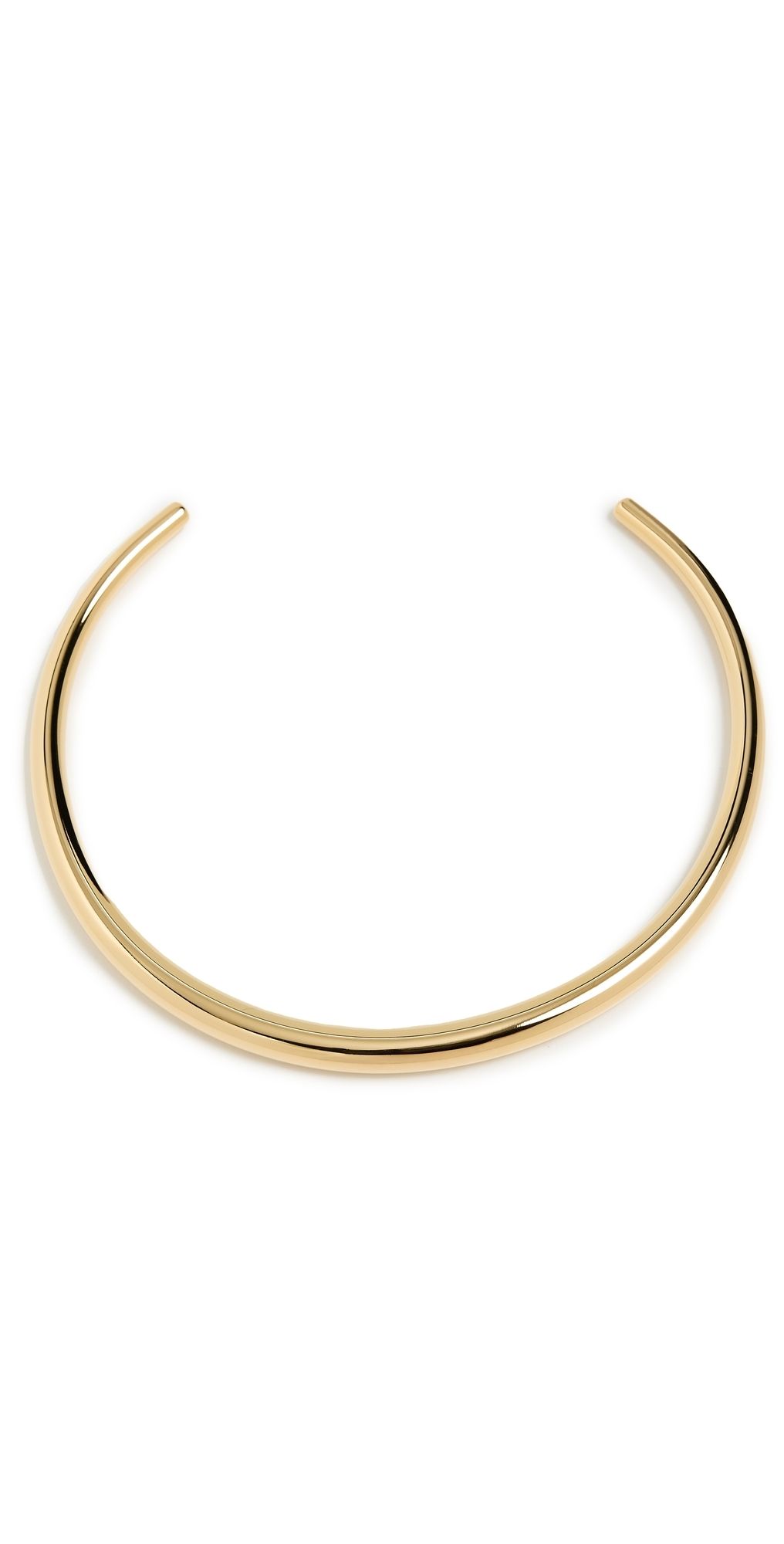 SHASHI Dominique Cuff Necklace Gold One Size