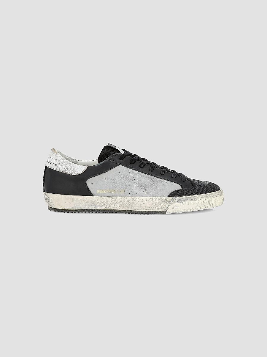 Men's Super Star Leather Sneakers - Size 8