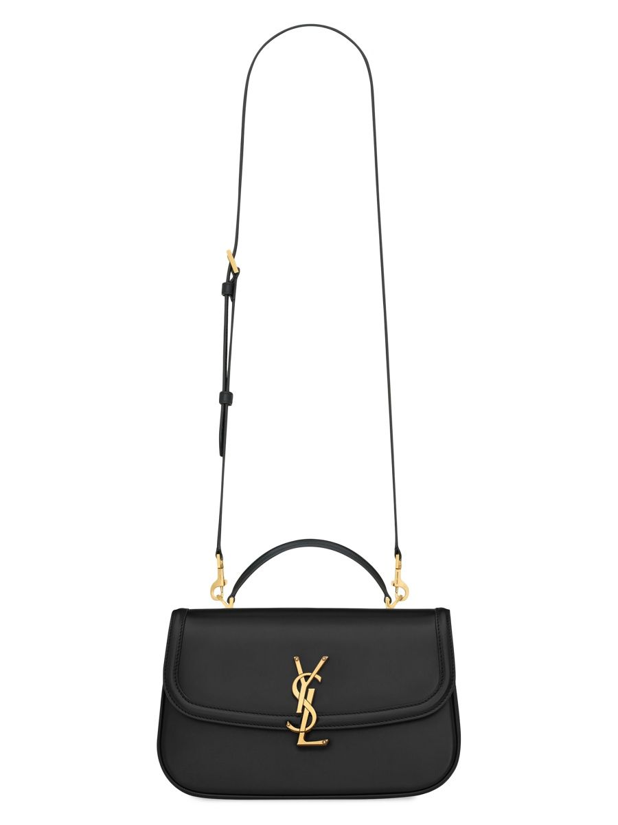 Saint Laurent Women's Solferino Small Top Handle Bag in Box - Black