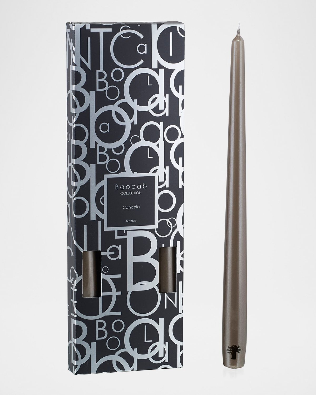 Candela Candlesticks, Taupe