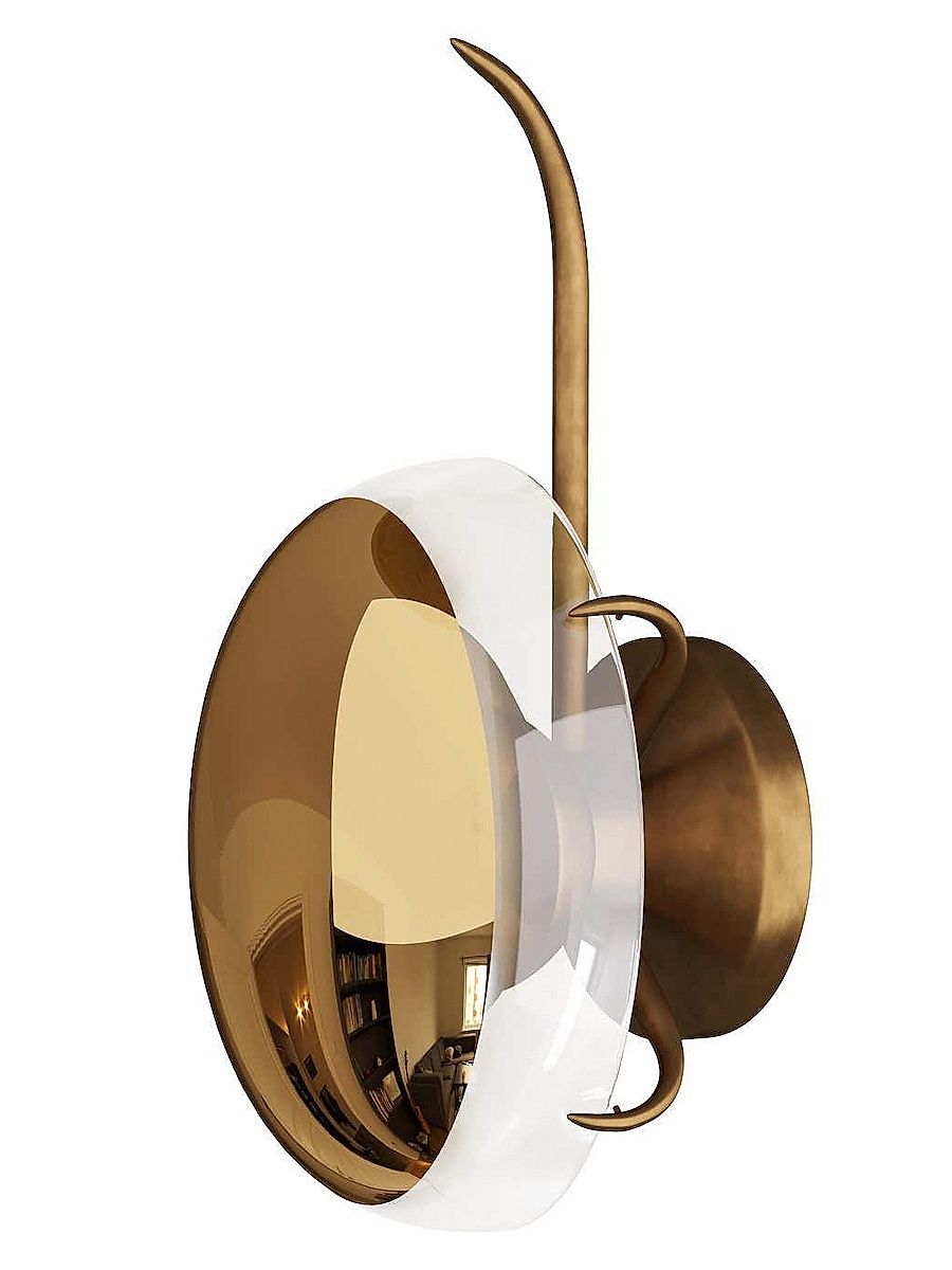 Corona Sconce - Gold