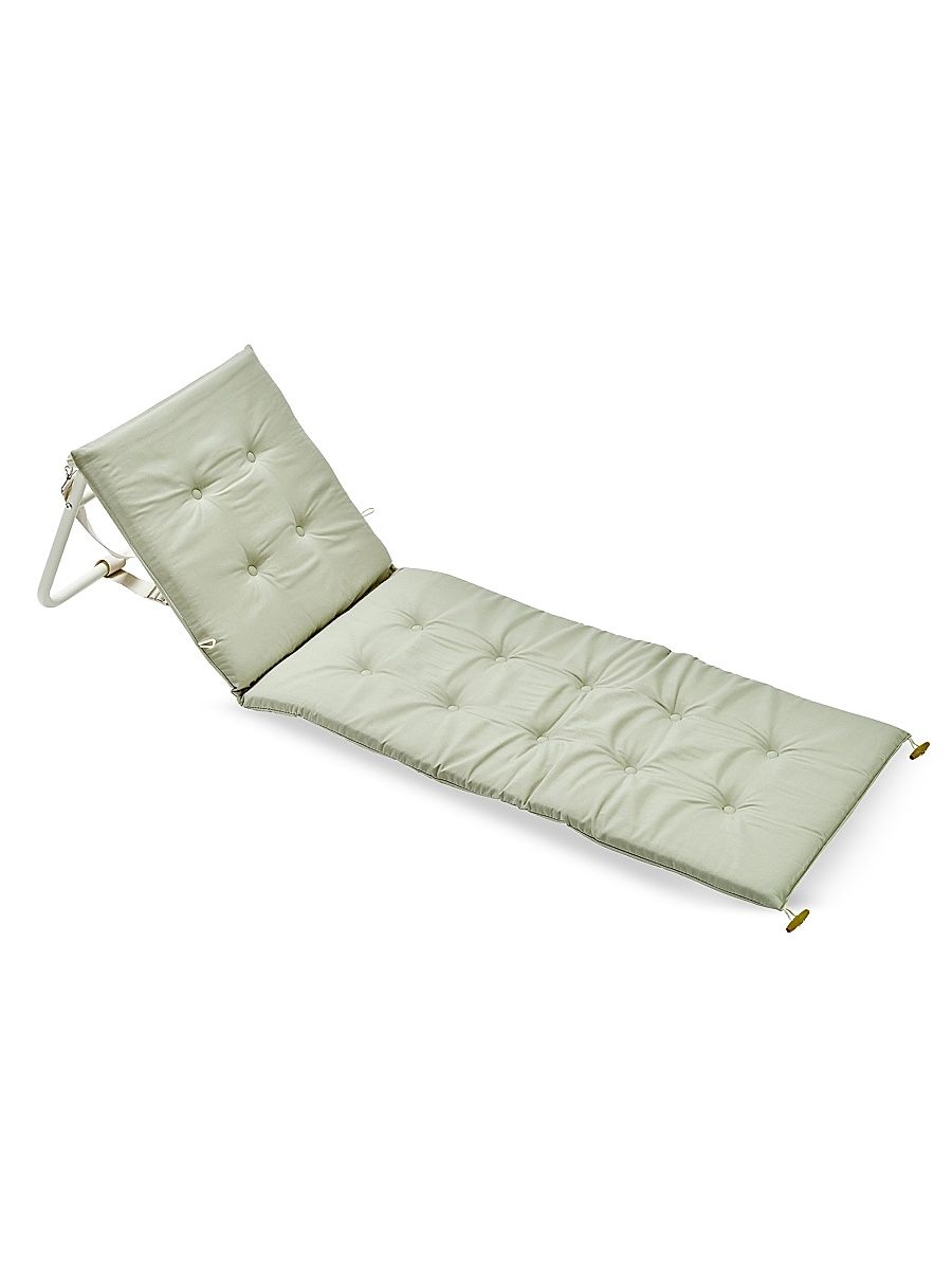 Seagrass Reclining Beach Chair - Green