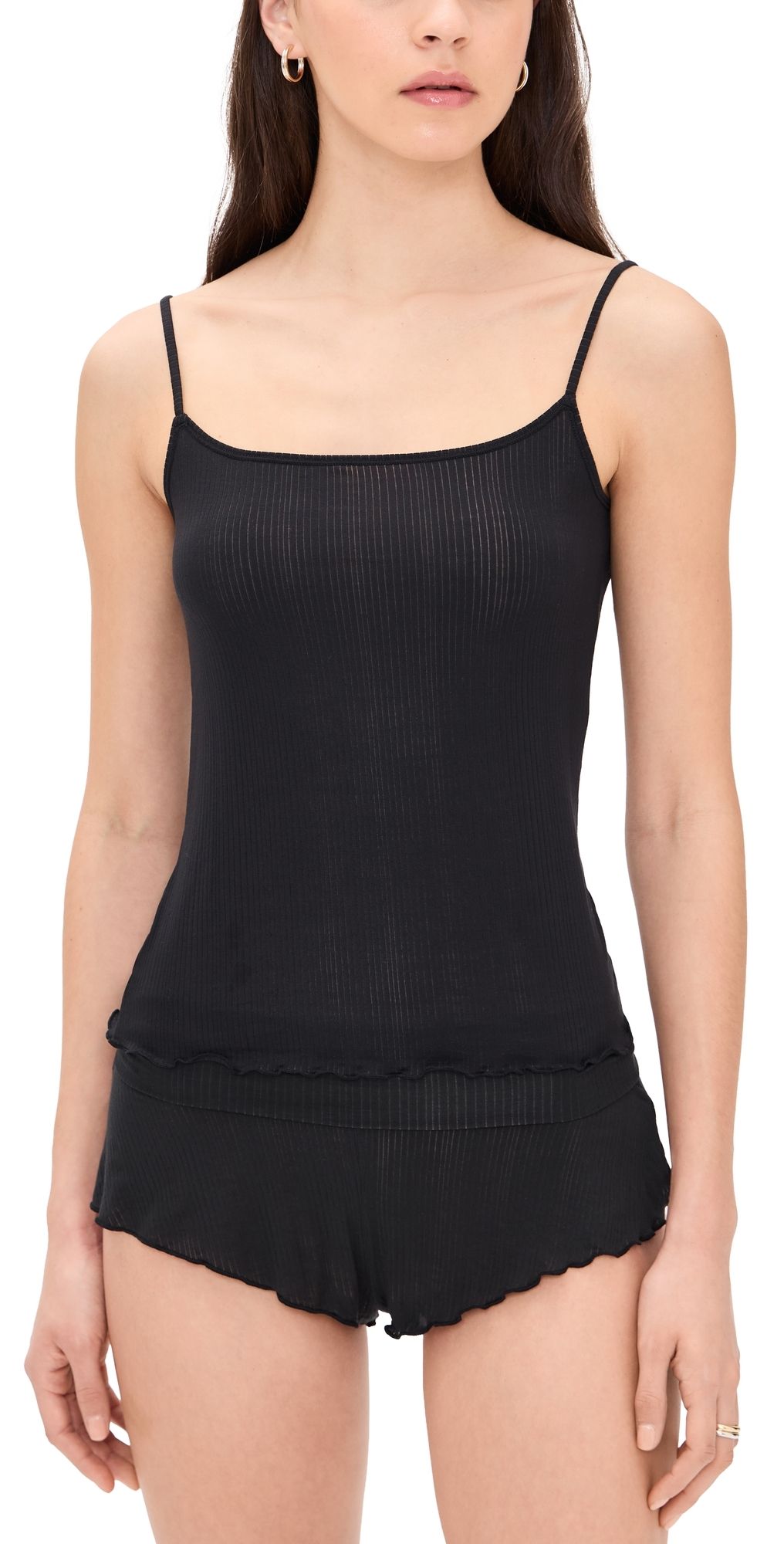 Negative Whipped Cami Black S