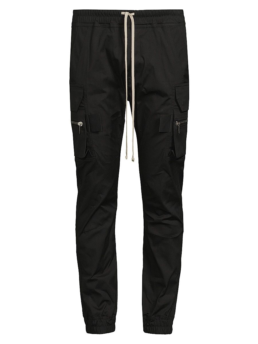 Men's Mastodon Stretch-Cotton Cargo Pants - Black - Size 40
