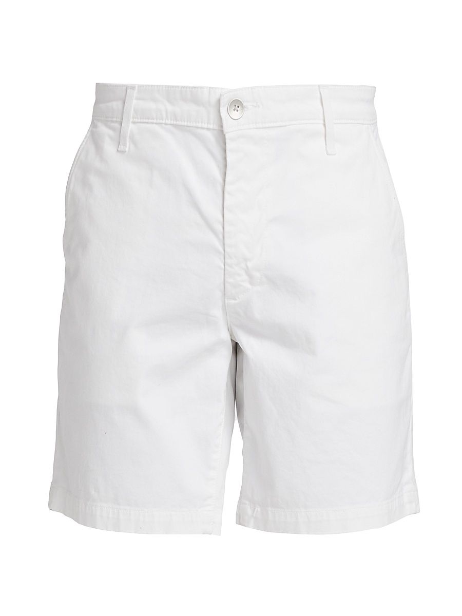 Men's Wanderer Twill Shorts - White - Size 40