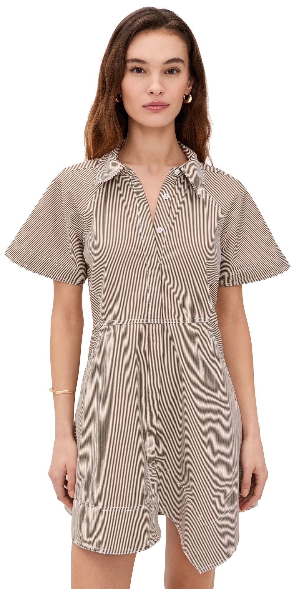 A. L.C. Julie Dress Pearl/Aged Bronze 00