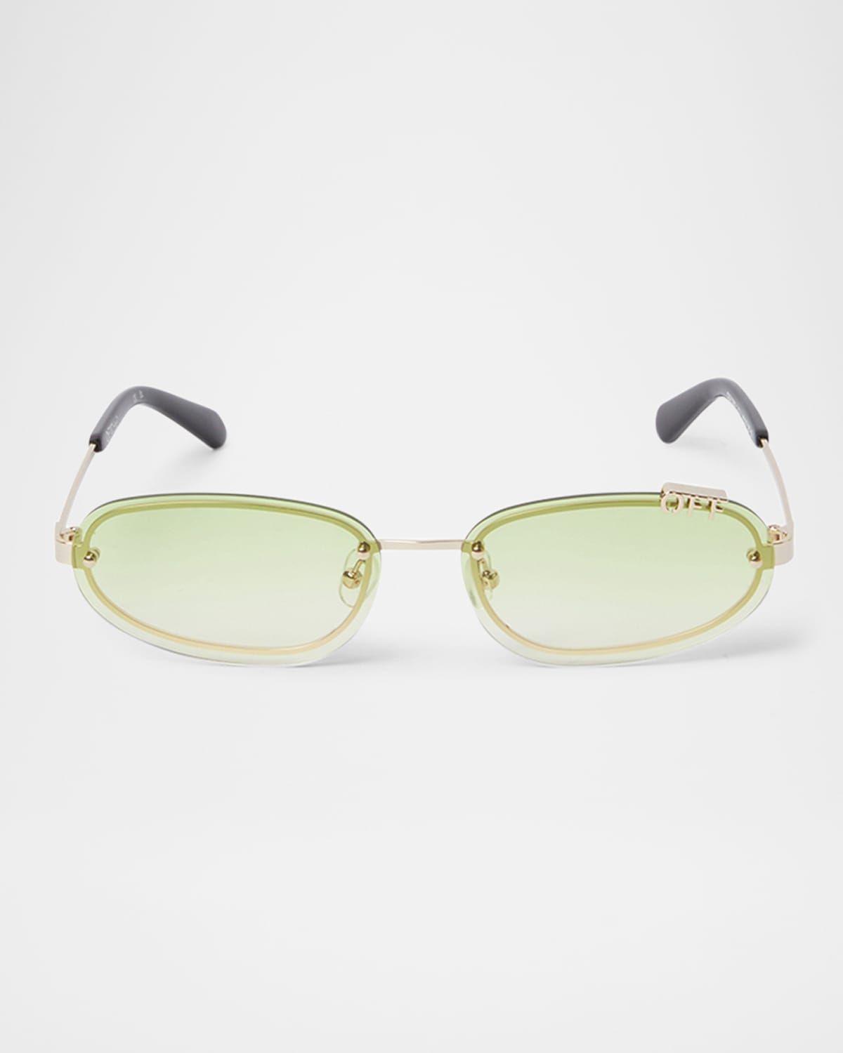 Miami Metal Oval Sunglasses