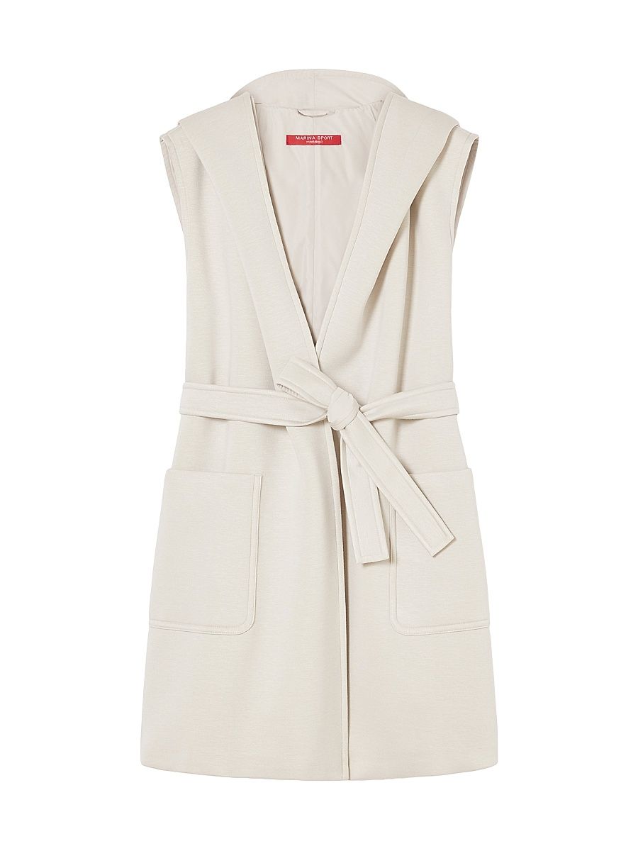 Women's Scuba Jersey Gilet - Ice - Size XXL