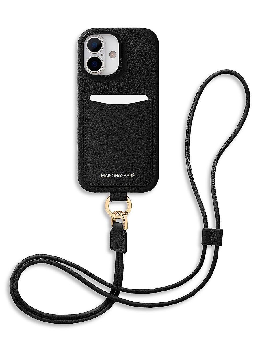 Sling Phone Case (iPhone 17) - Black Caviar