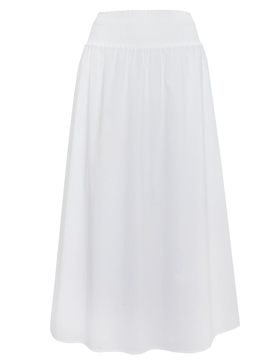 Women's The Delphine Nap Skirt - White - Size XXL