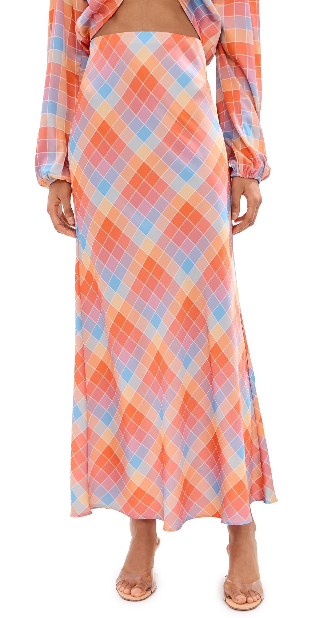 Madelynne Ivy Skirt Multi Plaid M