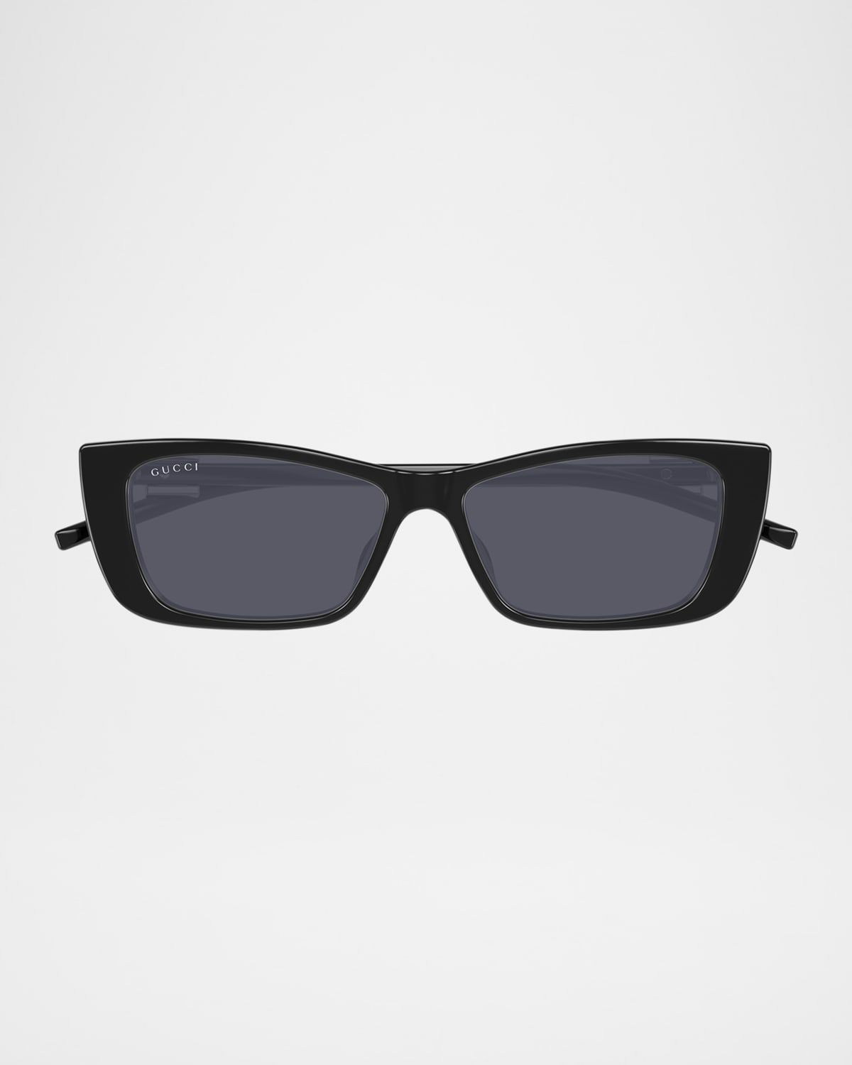 Cat-Eye Plastic Sunglasses