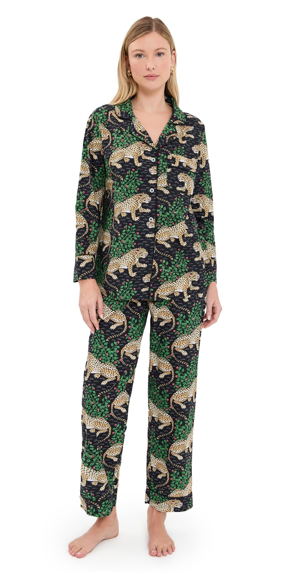 Printfresh Bagheera Long PJ Set Ink L